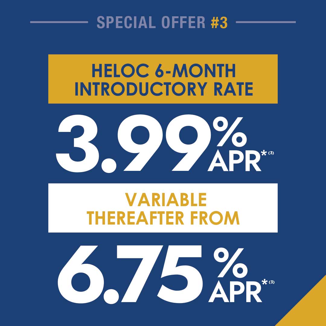 State Bank HELOC introductory rate special offer